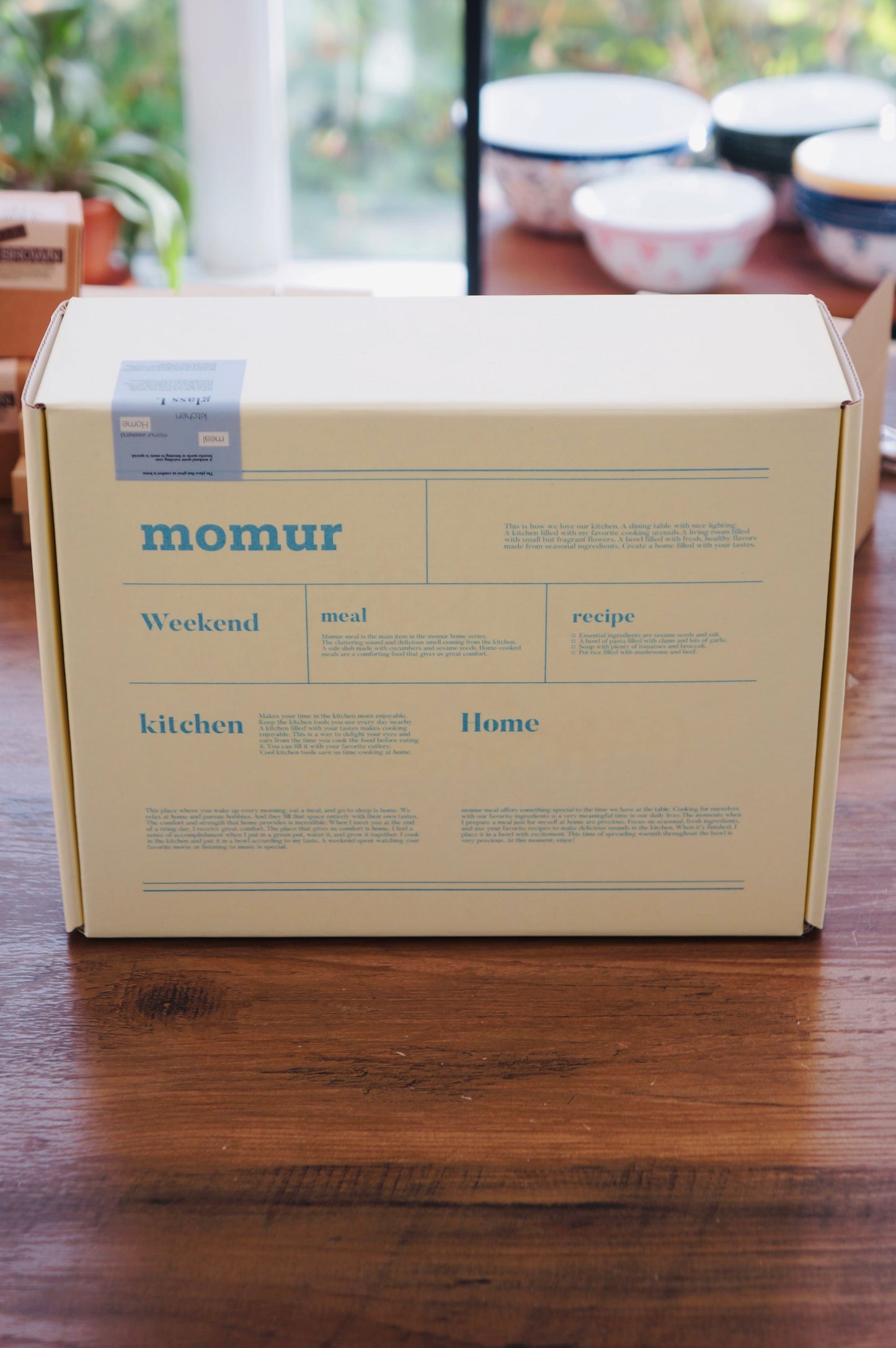 Momur Weekend 9 Low Glass Cup Set