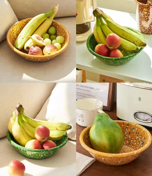 Eding | Milkyway Enamelware Salad Bowl