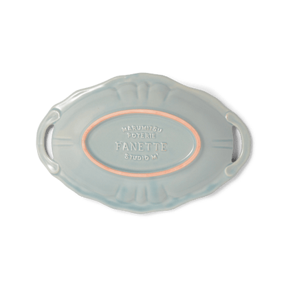 Studio M | Assiette Ovale Fanette (2 couleurs)