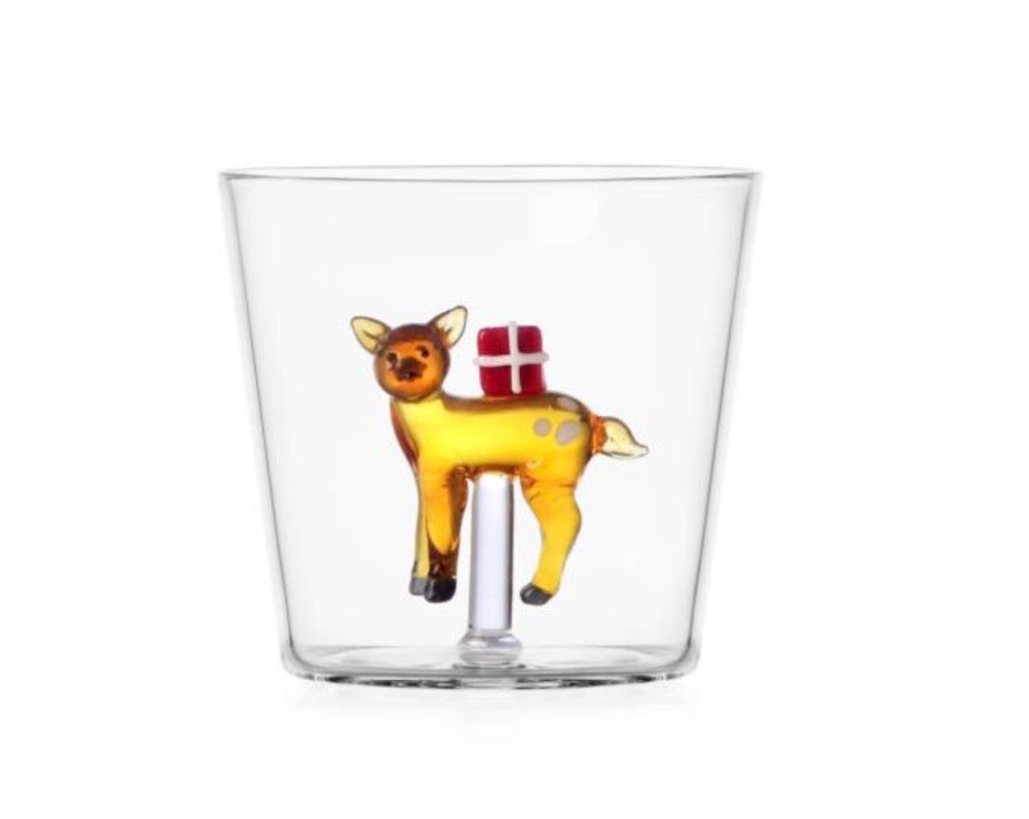 Ichendorf  2026 Christmas | Tumbler Reindeer with Red Gift