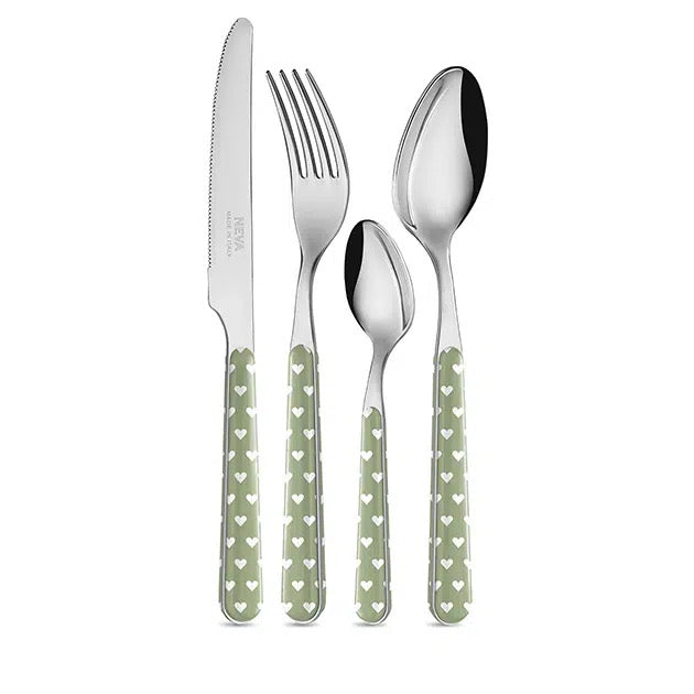 Neva Cultery - Heart Series Sage Green