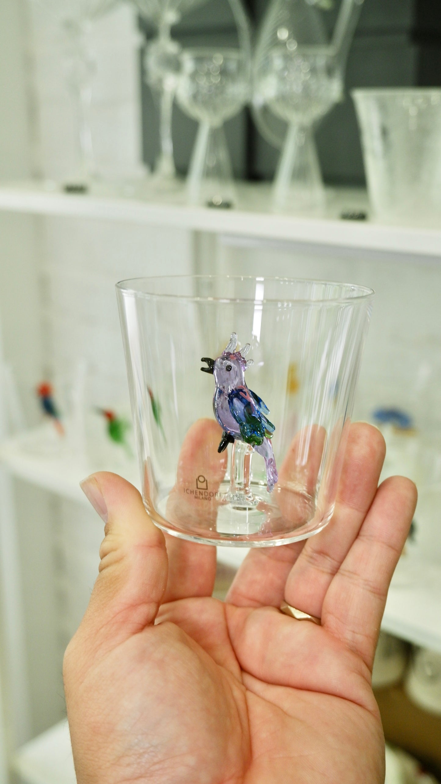 Ichendorf Milano |  Tumbler Blue Tropical Bird