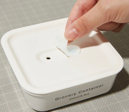 Japanese Storage Box | Grocery Series | Medium Square Box