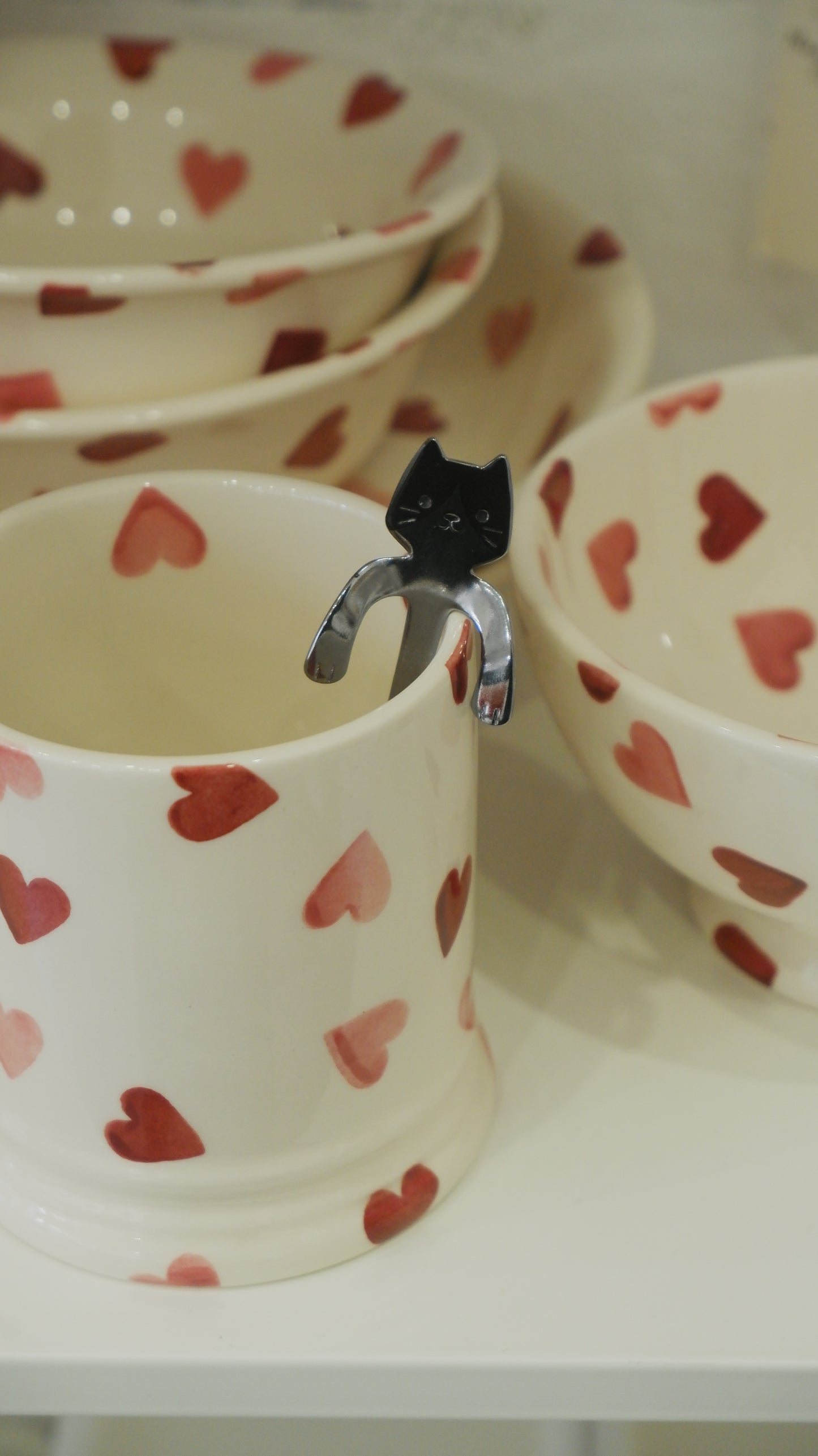 Cat Coffee Spoon - Black Cat