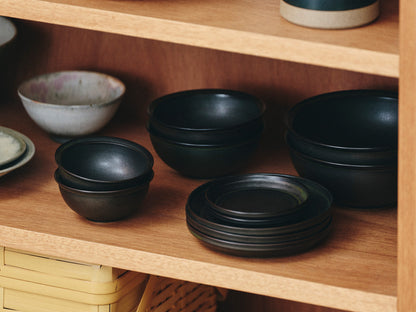 KINTO RIM  Bowl (11cm/4in) - Matt Black