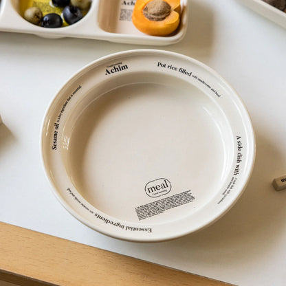 Momur | Weekend 9 Round plate