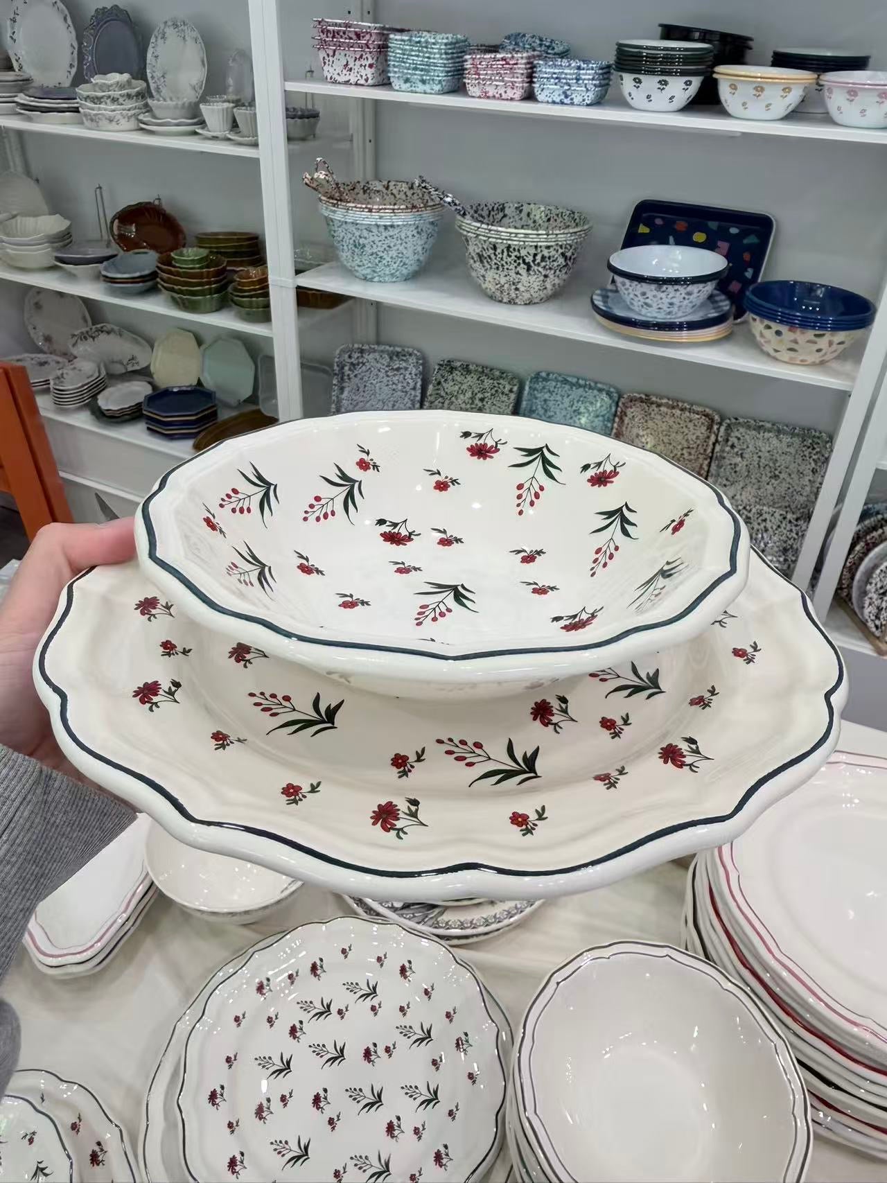 Gien Paradis | Dessert Plate