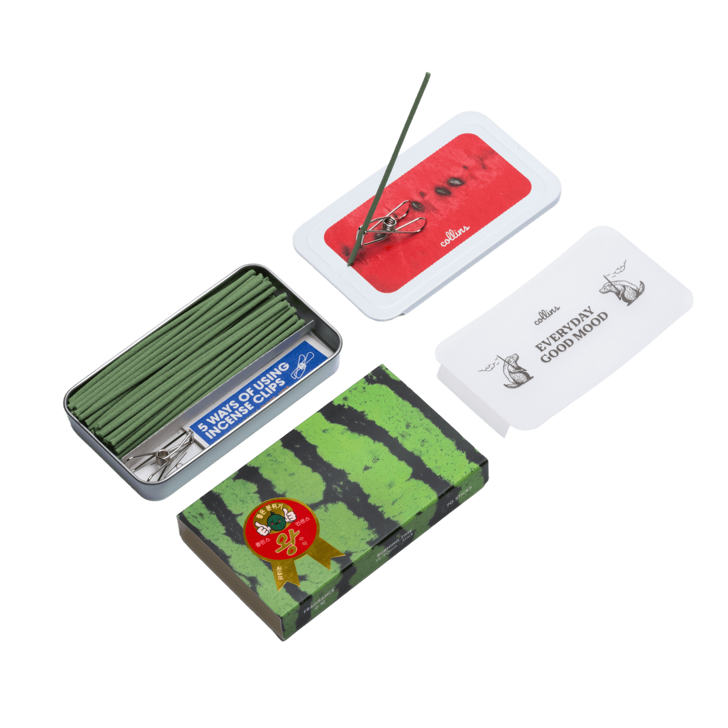 Collins｜Pocket Incense set (New Edition)