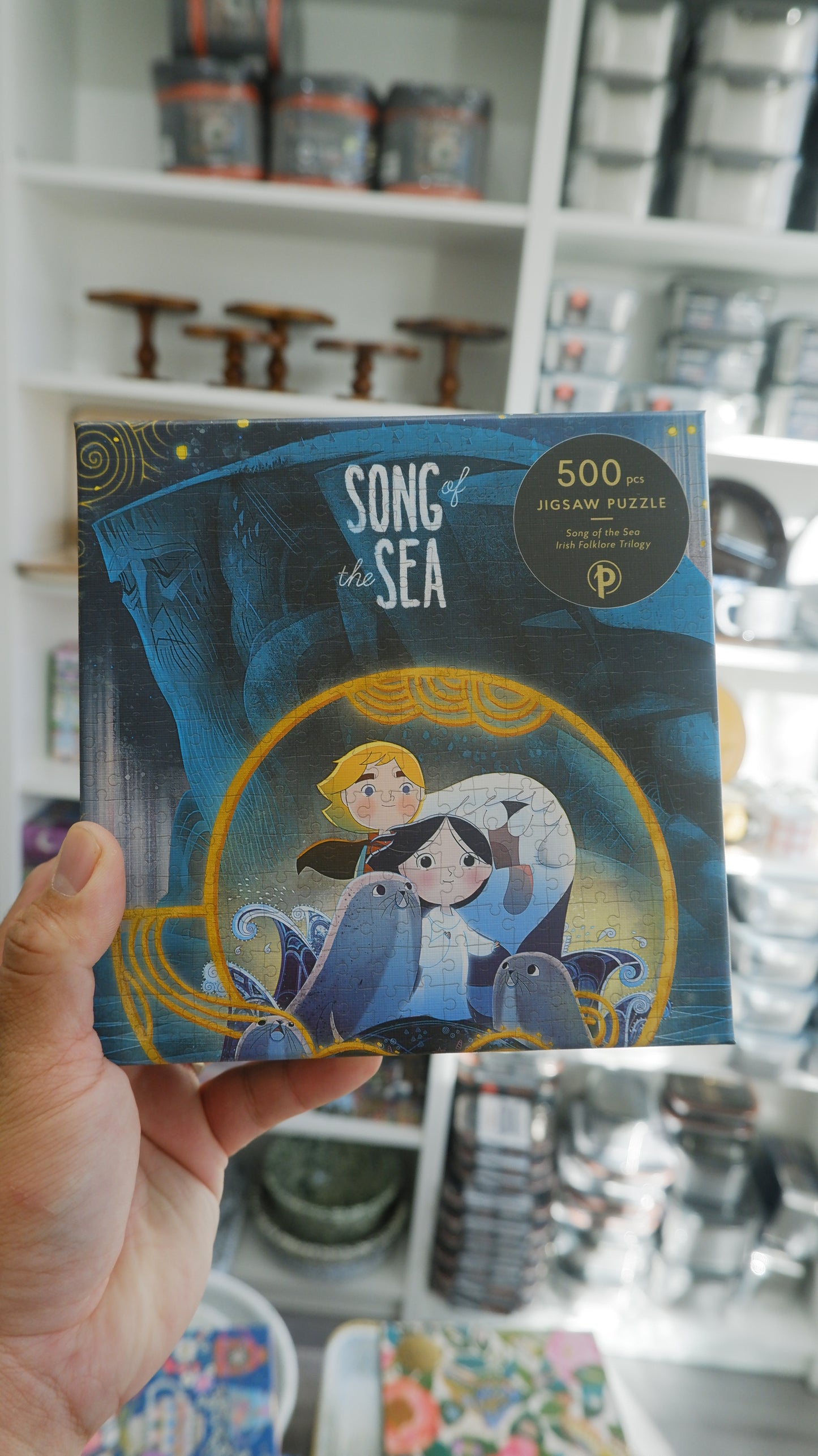 Paperblanks - Song of the Sea, Irish Folklore Trilogy, 500 Pieces Puzzle