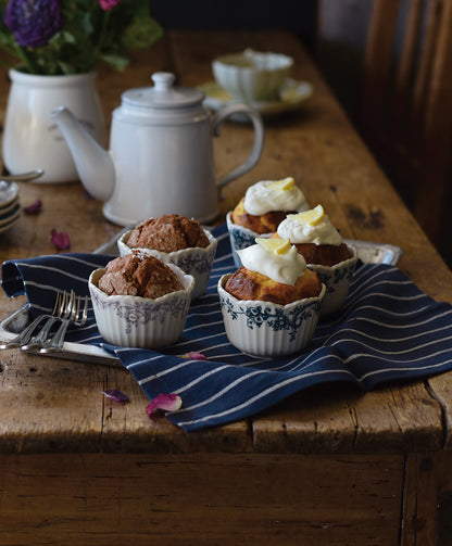 Studio M' | Audrey Ramekin Cupcake Pan Blue