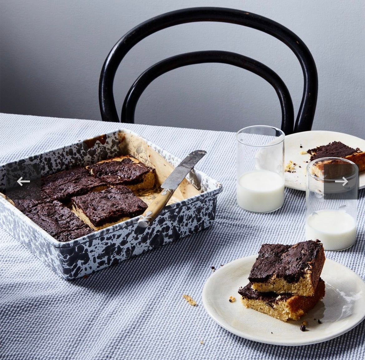 Crow Canyon | Splatter series Square Brownie Pan