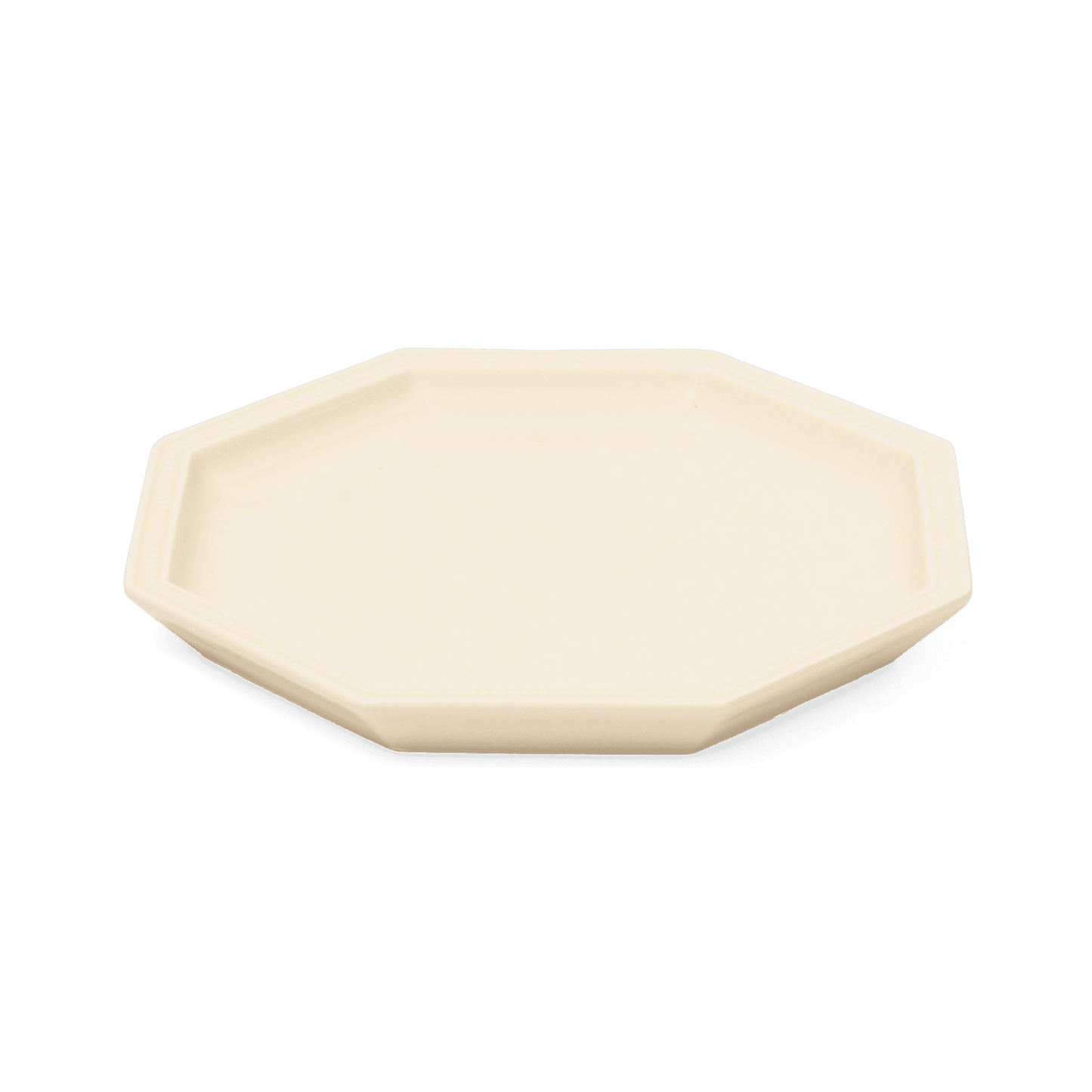 Studio M | Gatis Octaganol Plate - Cream