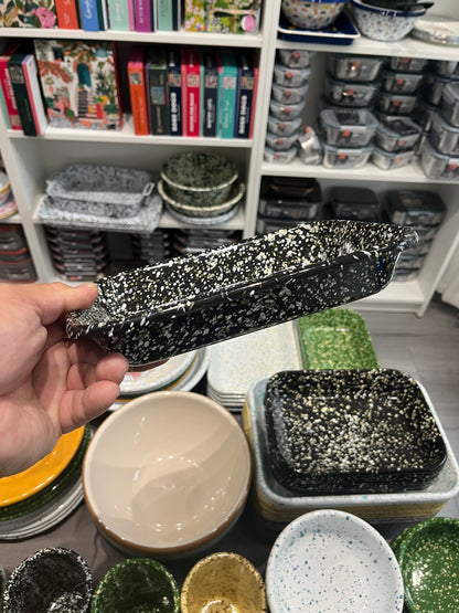 Eding | Milkyway Enamelware Medium Rectangle Tray