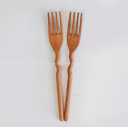 194 Craft House - Wiggly Wooden Fork