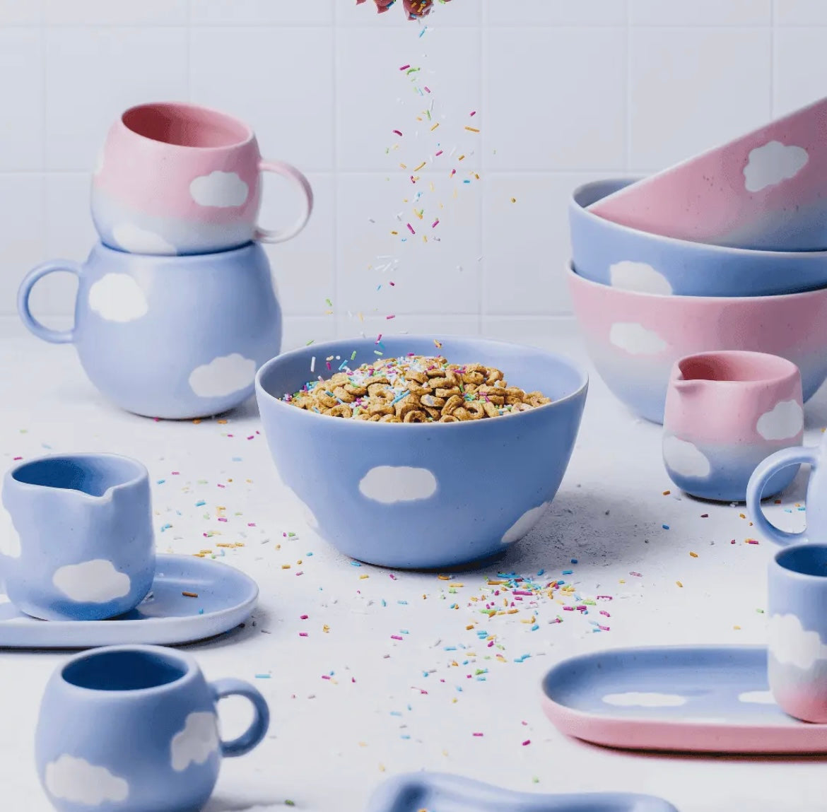 Egg Back Home｜Cloud Series Party Bowl