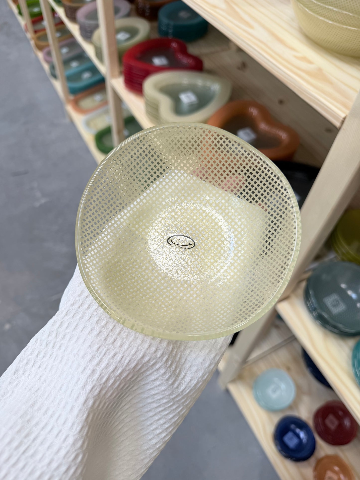 Eding | Bol à yaourt en verre Checky