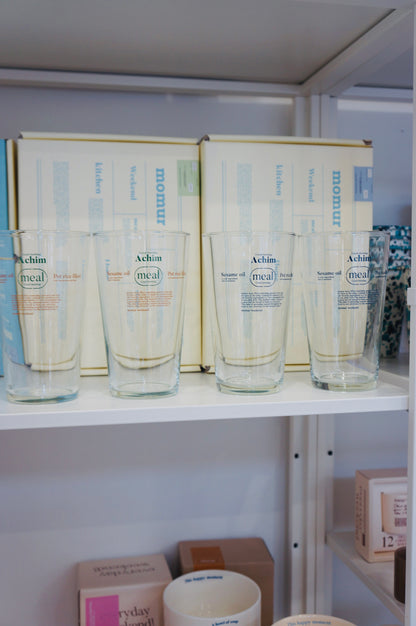 Momur Weekend 9 Low Glass Cup Set