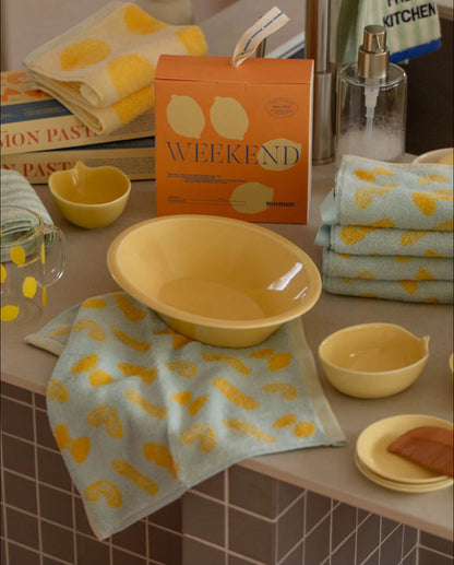 Momur | Weekend 13 Lemon Oval Bowl Small