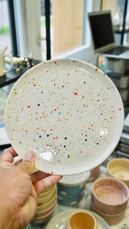 Egg Back Home｜New Party Series White 22cm Salad Plate
