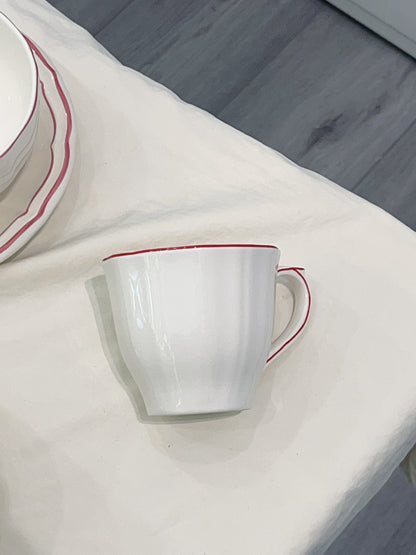 Gien Les Filet｜US Tea Cup (3 colors)