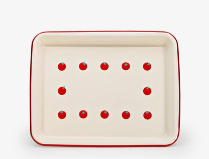 Crow Canyon | Dan Pelosi X CCH Tomato Small Rectangle Tray