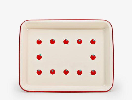 Crow Canyon | Dan Pelosi X CCH Tomato Small Rectangle Tray
