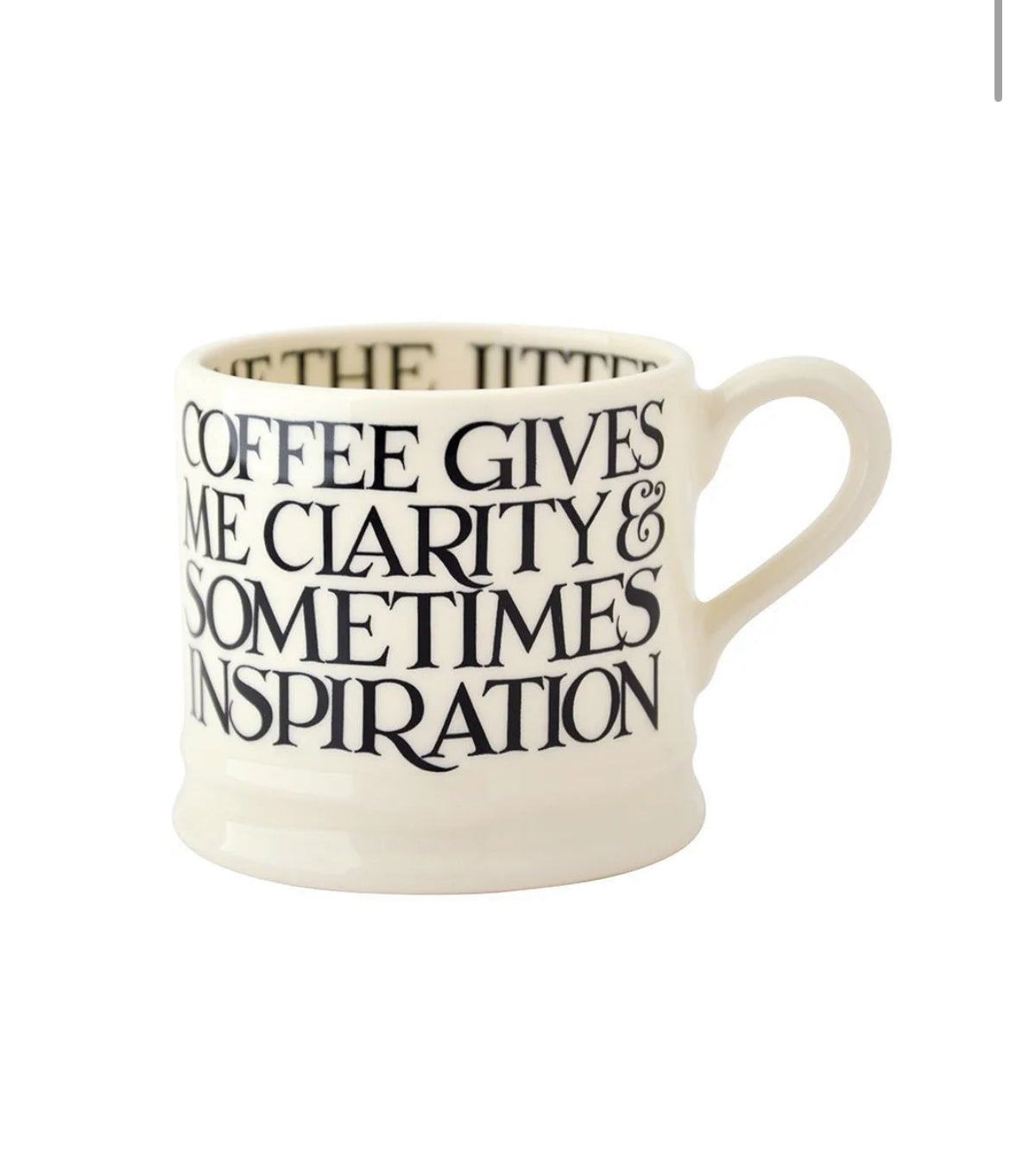 Emma Bridgewater | Black Toast Small Mug