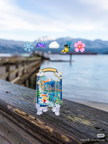 Magnet de réfrigérateur en édition limitée Vancouver Special