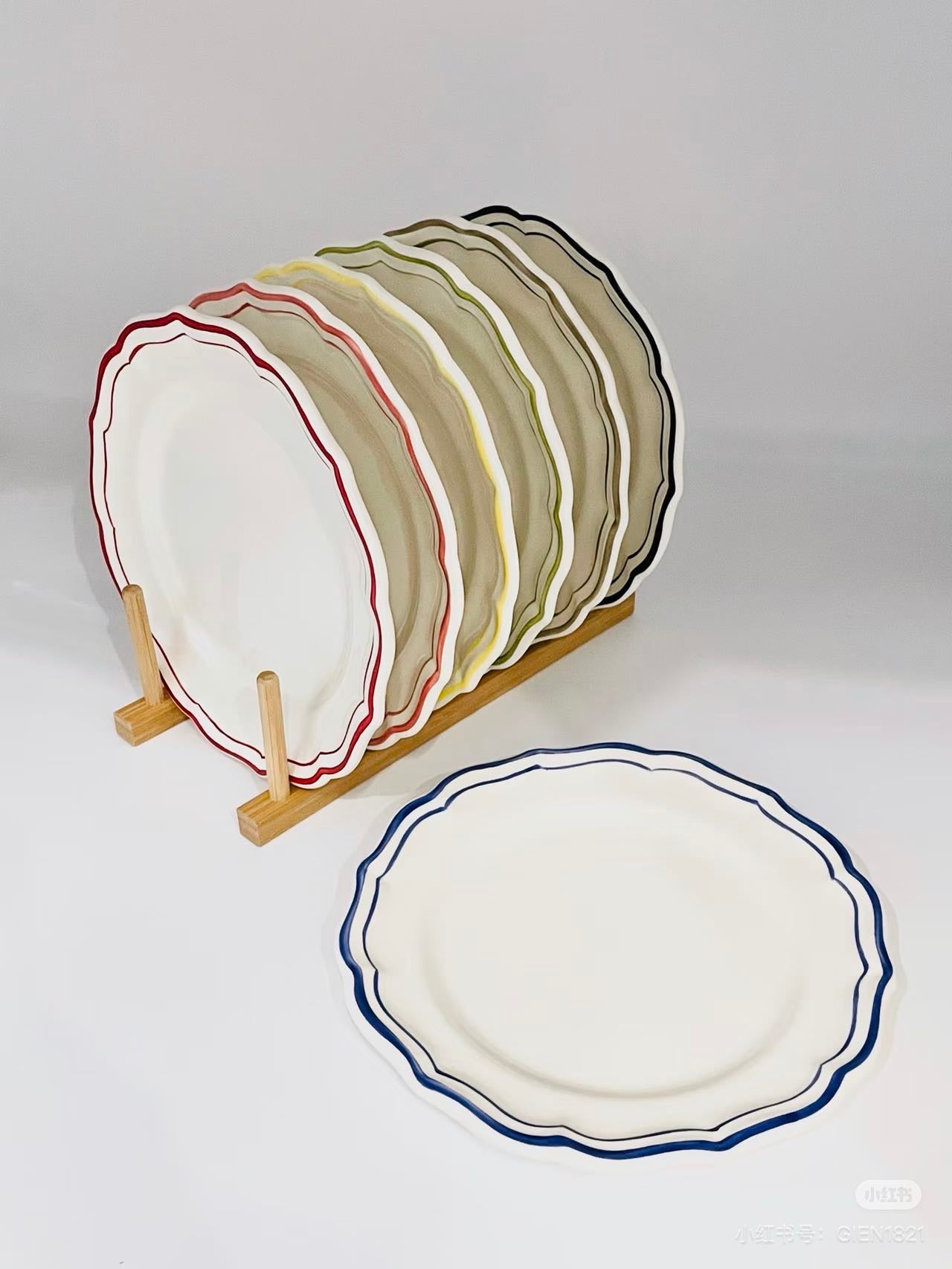 Gien Les Filet｜Dessert Plate（9 colors）