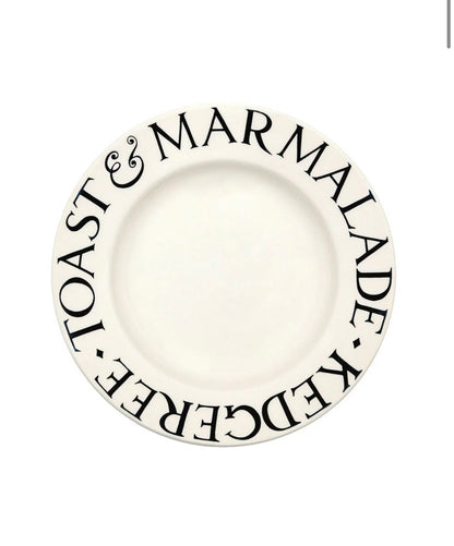 Emma Bridgewater | Black Toast 22cm Medium Plate