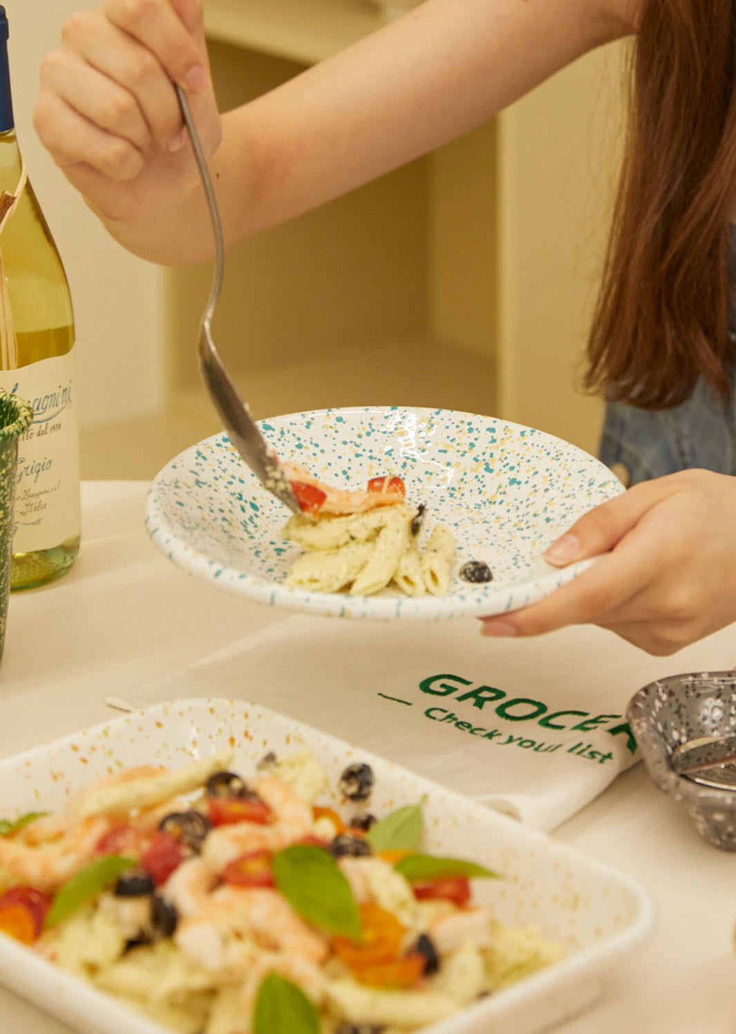 Eding | Milkyway Enamelware Coupe Salad Plate