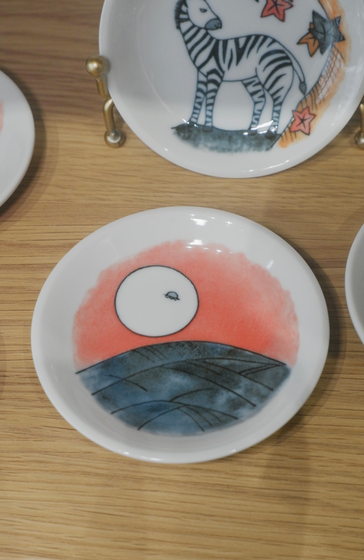 Mino Ware Small Plate Gift Set