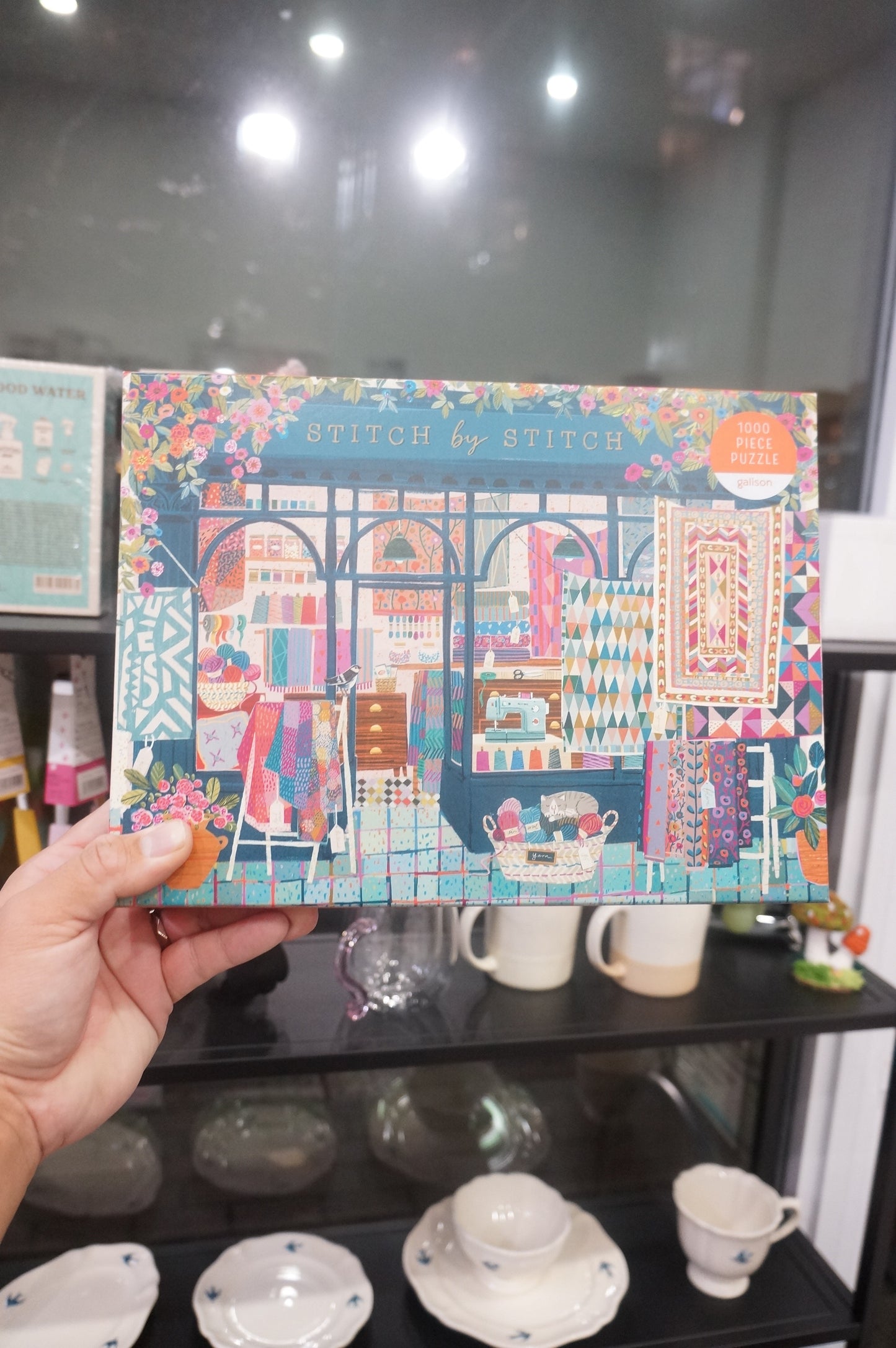 Galison -  Stitch by Stitch 1000pcs Puzzle