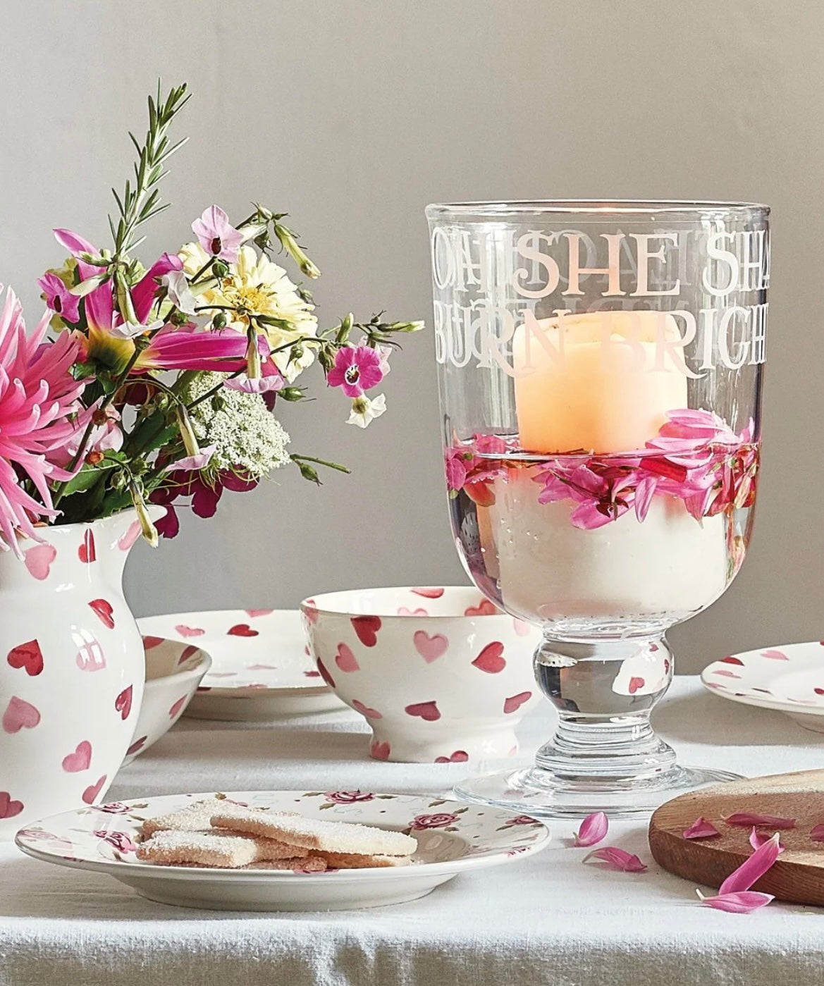 Emma Bridgewater | Pink Heart French Bowl