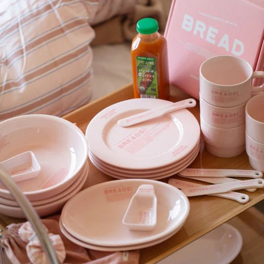 Momur | Weekend 5 Bread Plate Gift Set - Strawberry