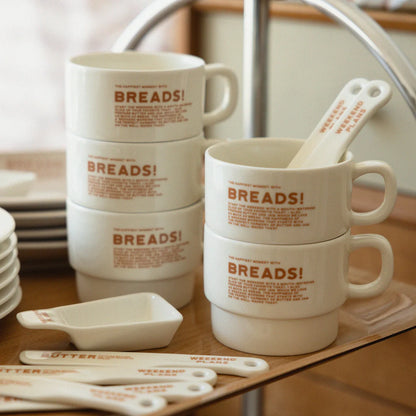 Momur | Weekend 8 Bread Mug（3 colors）