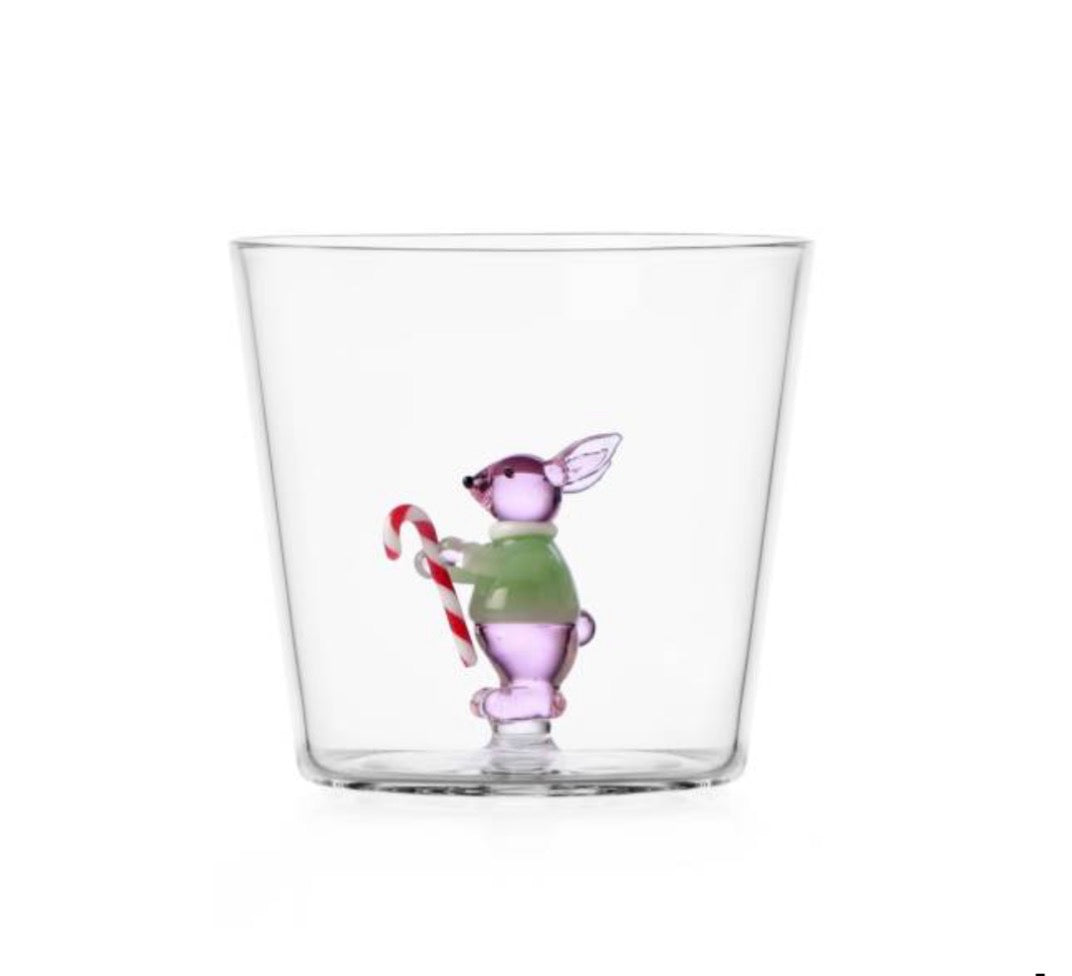 Ichendorf  2026 Christmas | Tumbler Pink Rabbit with Candy Cane
