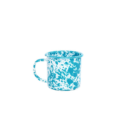 Crow Canyon | 12oz Mug (Splatter Turquoise & White)