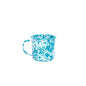 Crow Canyon | 12oz Mug (Splatter Turquoise & White)