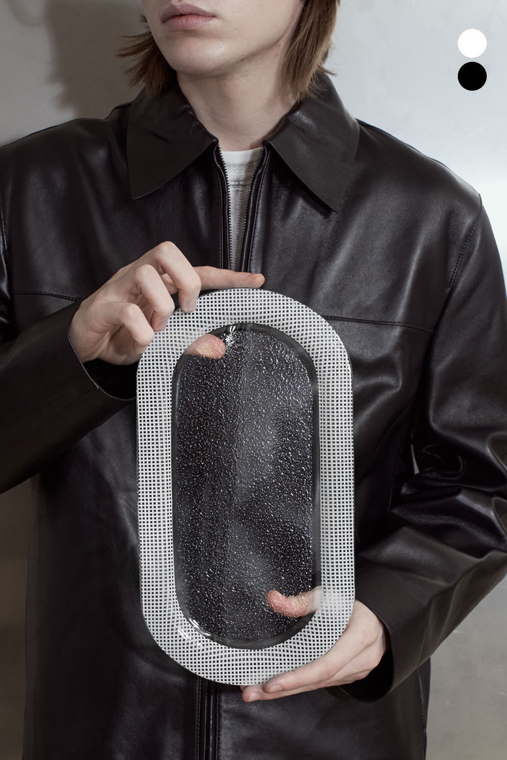 Eding | Checky Series Long Oval Tray