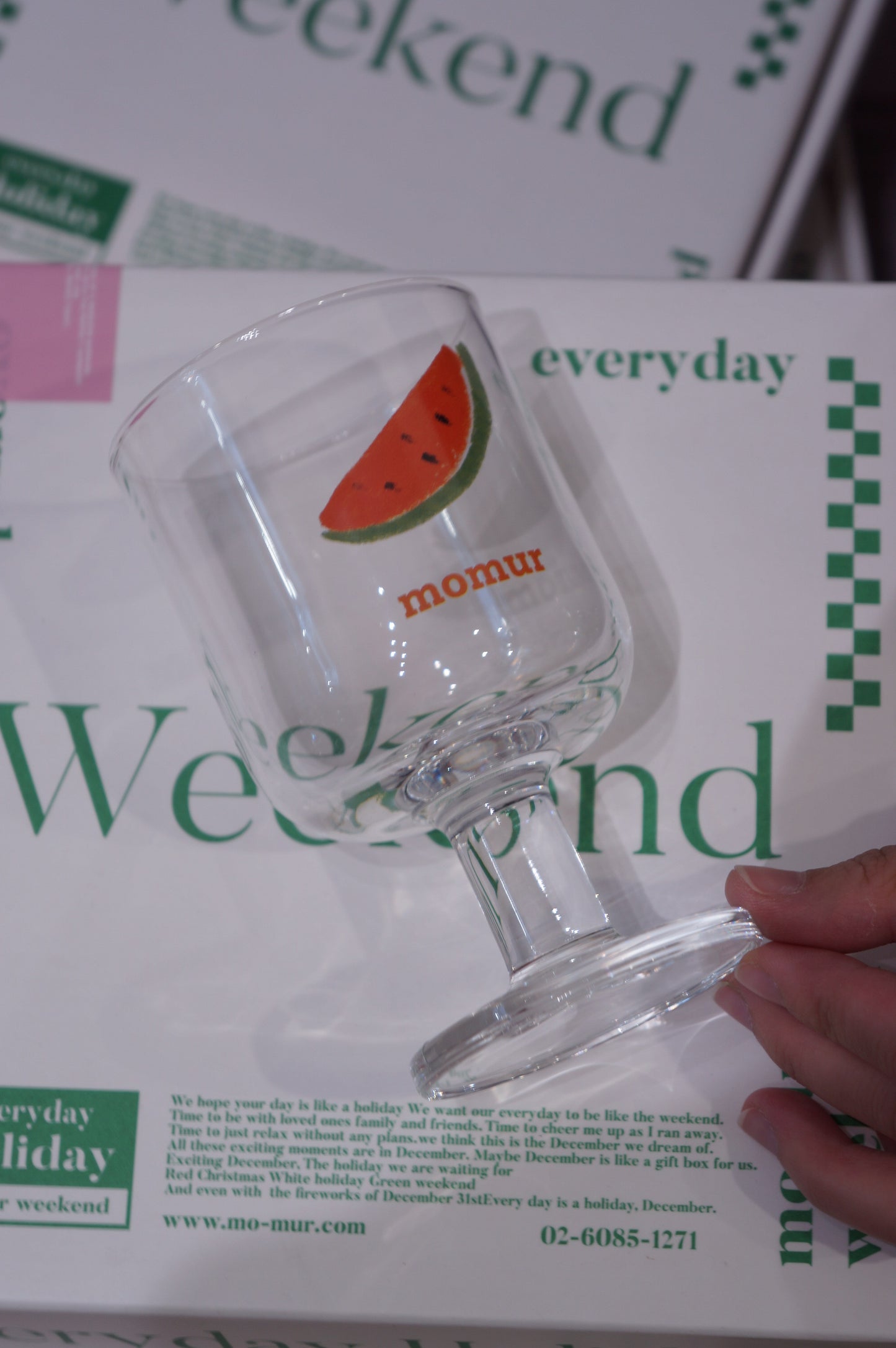 Momur Holiday High Cup Watermelon