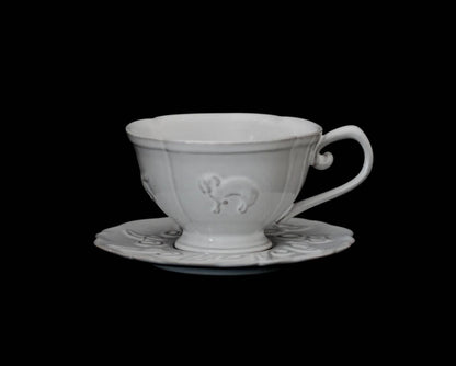 Onamanner｜Coffee Mug & Saucer Set