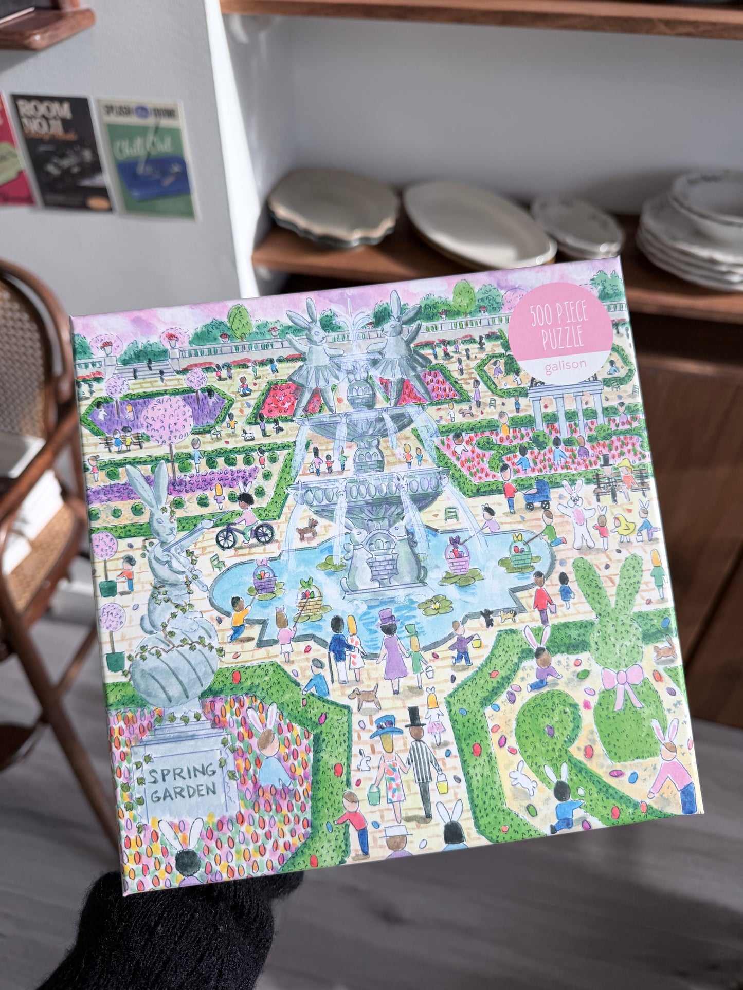 Galison - Spring Egg Hunt 500 pcs Puzzle