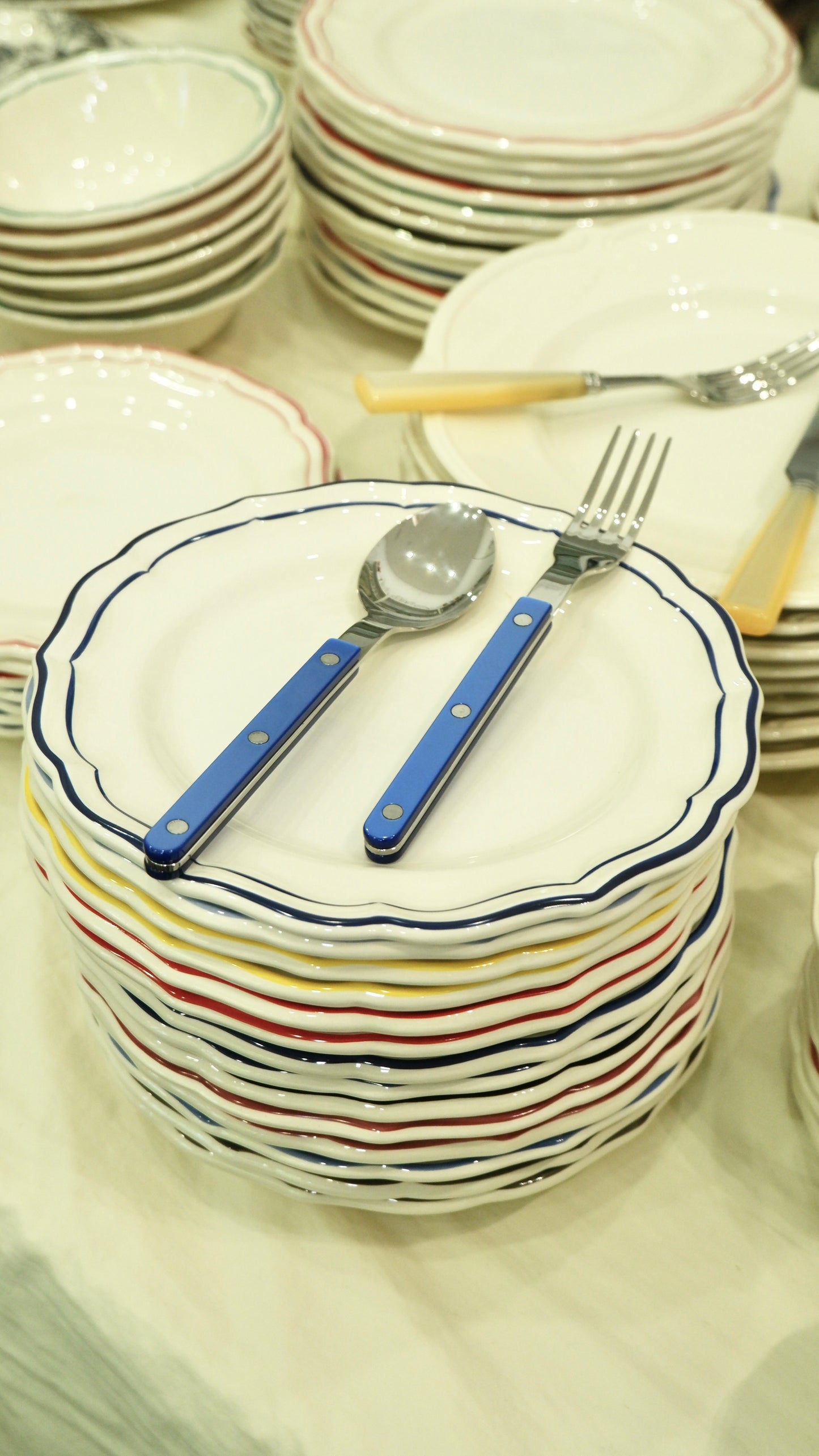 Gien Les Filet｜Dessert Plate（9 colors）