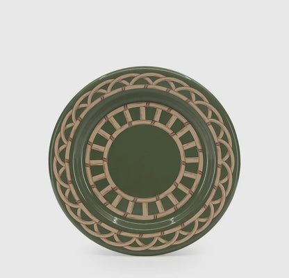 Crow Canyon | Domina X CCH Flat Salad Plate（4 colors）