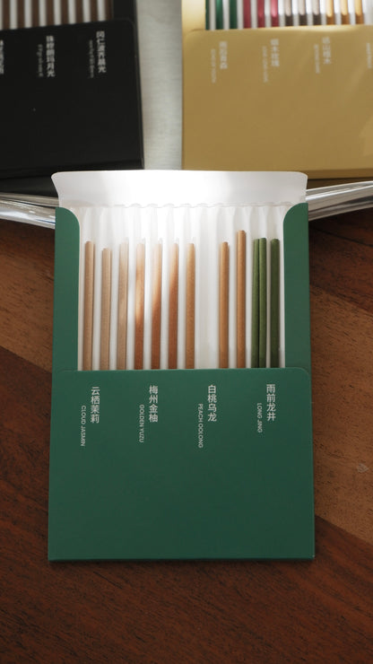 Emonster Incense - 12 Sticks Sampler Set - Tea Aroma
