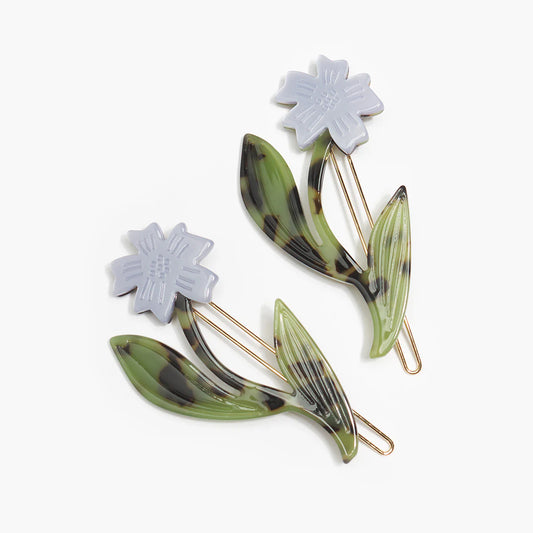 Winona Irene｜Chicory Barrette Set of Two