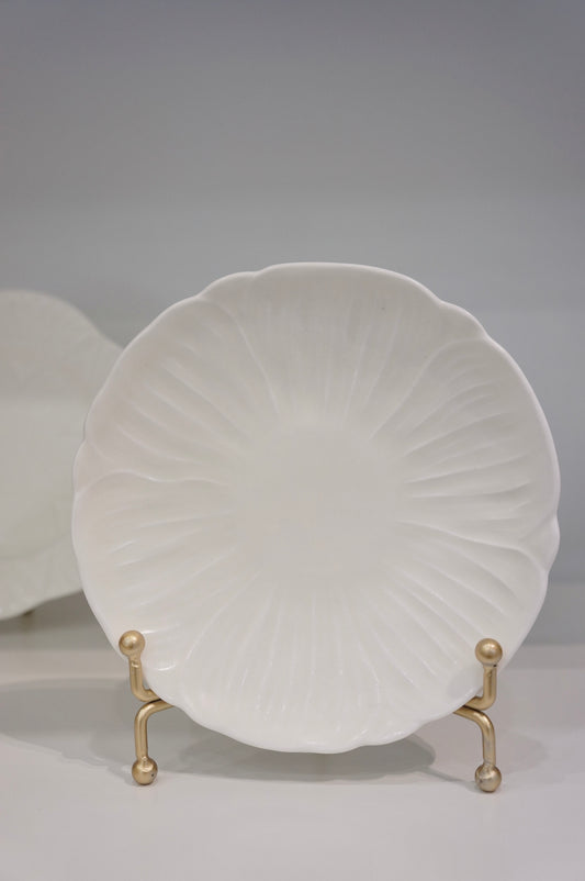 Jingdezhen | White Suet Glaze Plate