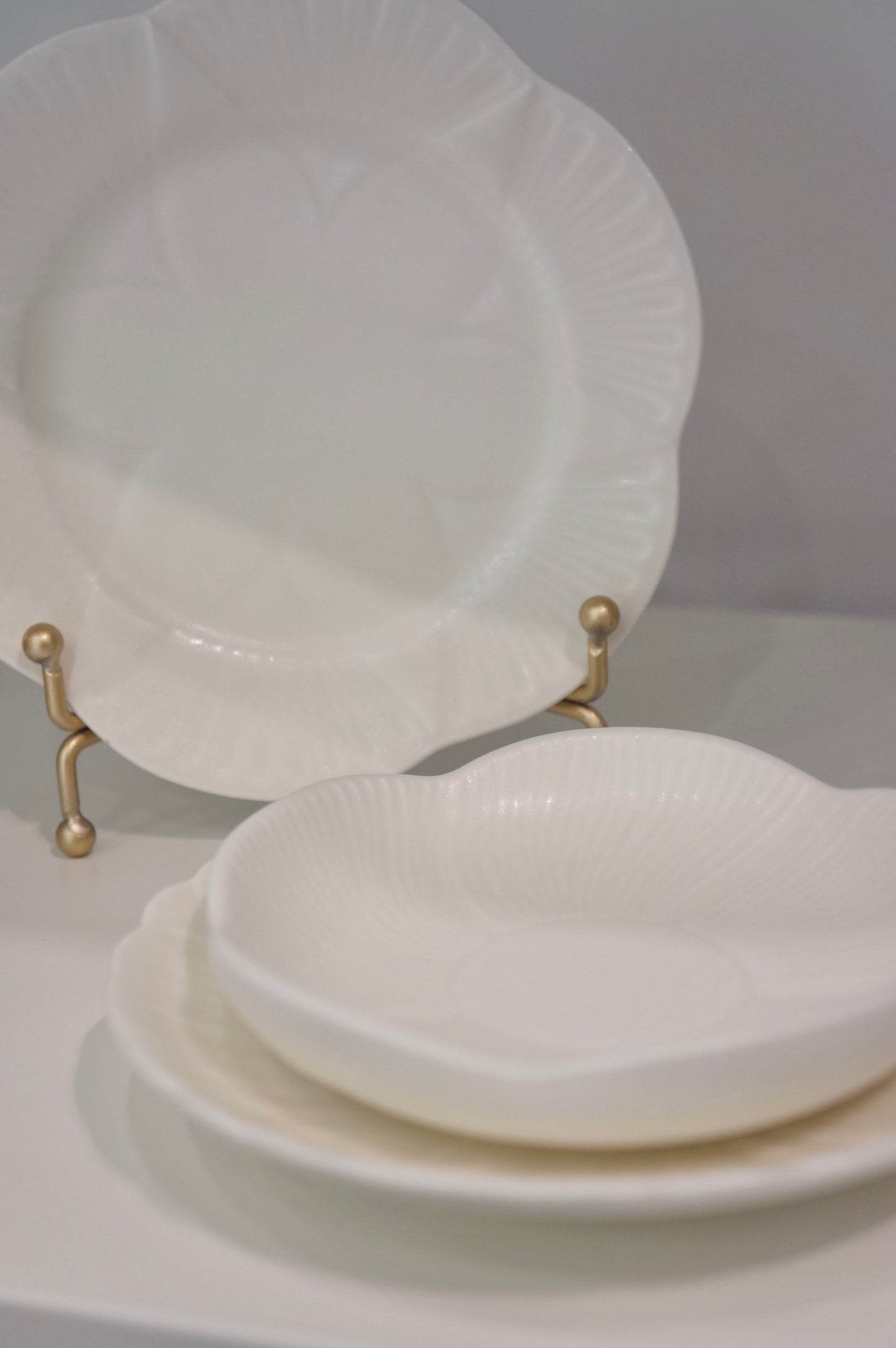 Jingdezhen | White Suet Glaze Plate