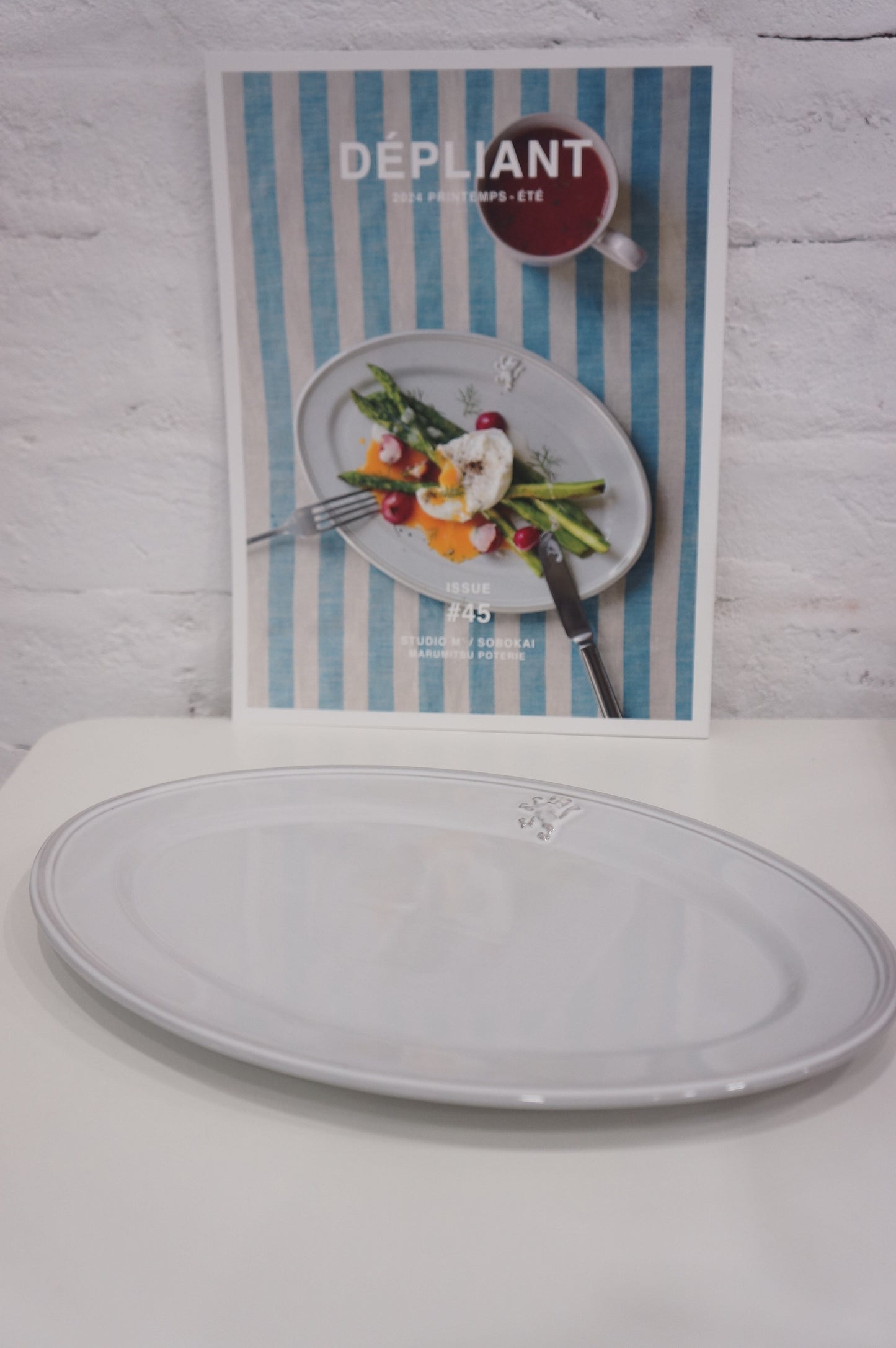 Studio M' | Malta Tiger Brunch Oval Plate